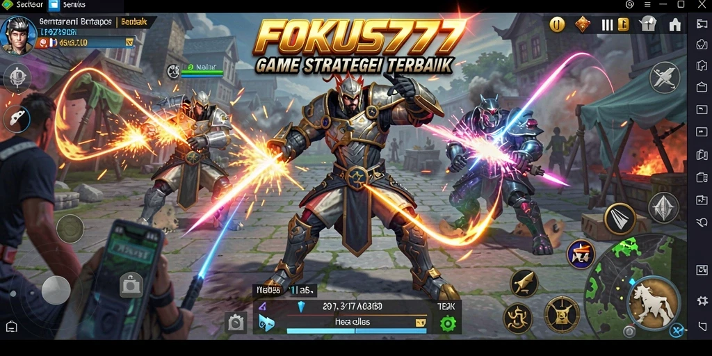 Gameplay FOKUS777 yang mendebarkan dan penuh strategi.
