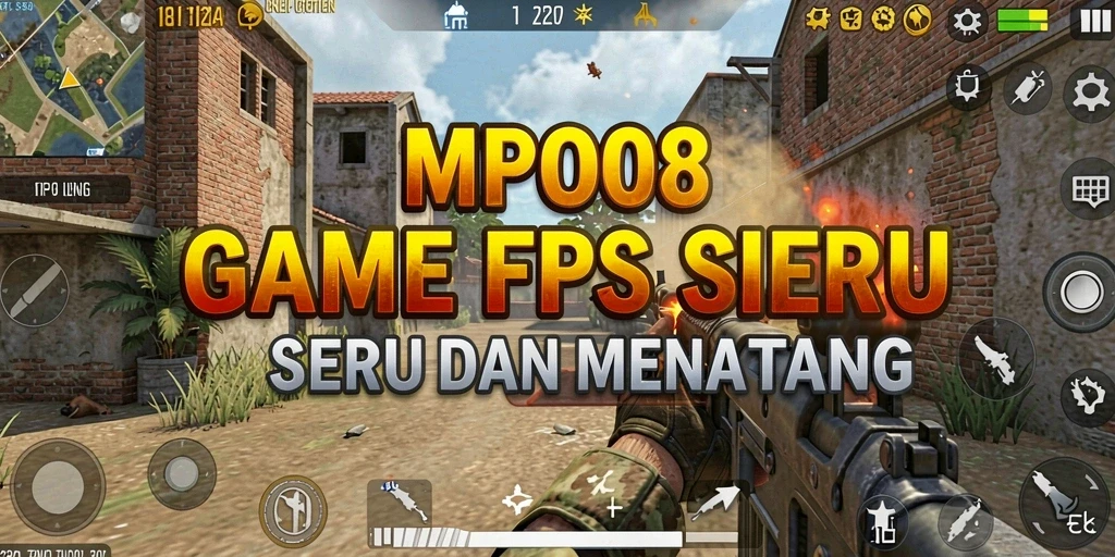 Screenshot MPO08 menampilkan gameplay FPS yang mendebarkan.